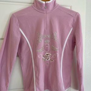 Vintage Bogner pink fleece